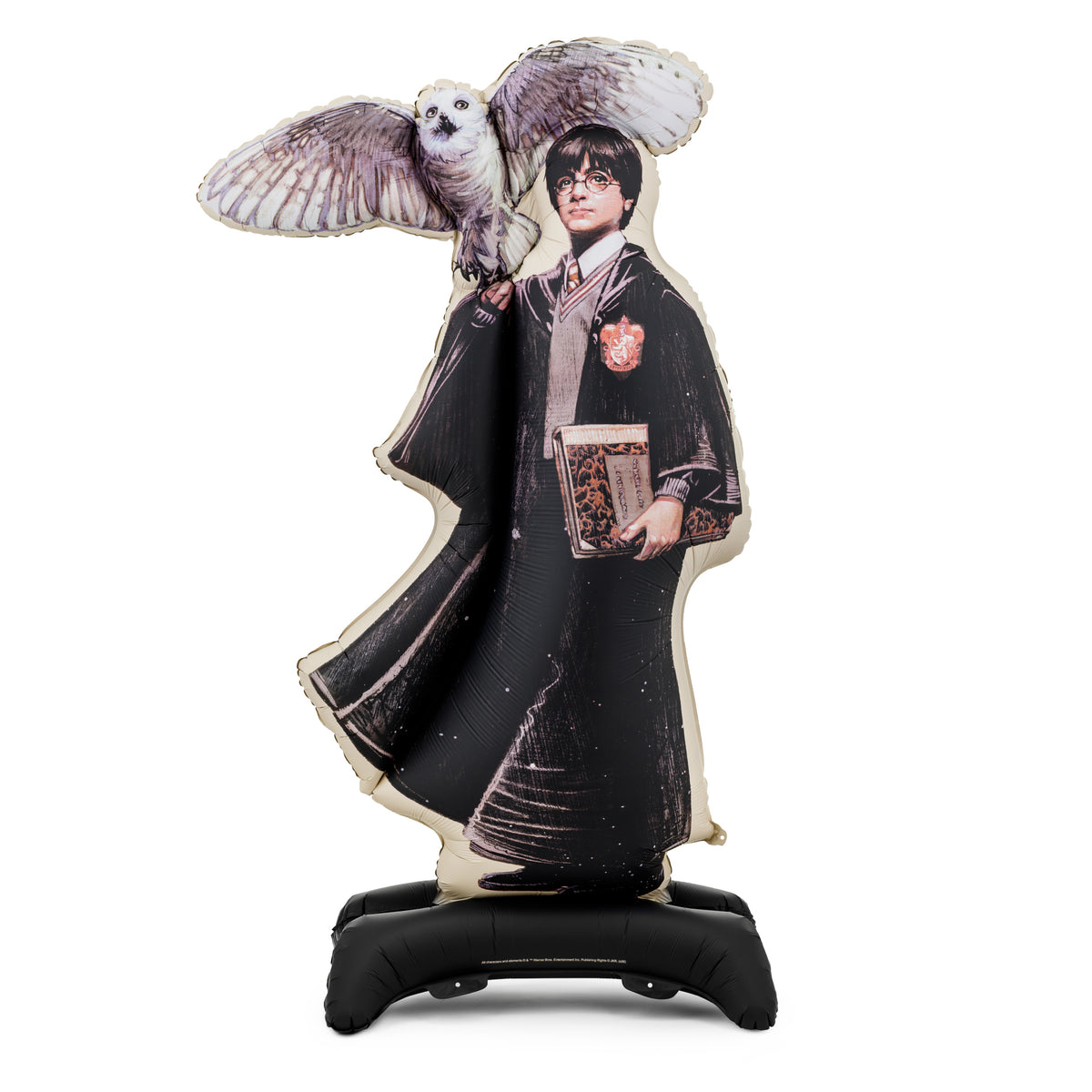 Giant Harry Potter Standing Balloon with Hedwig | 145cm