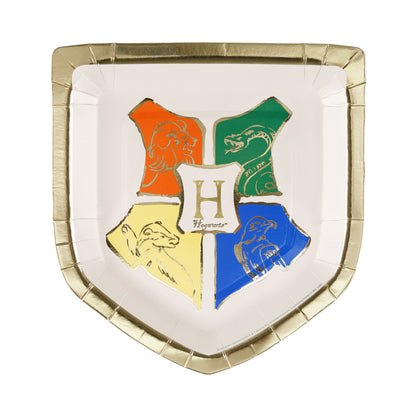 Harry Potter Hogwarts Crest Paper Plates (6 Pack)