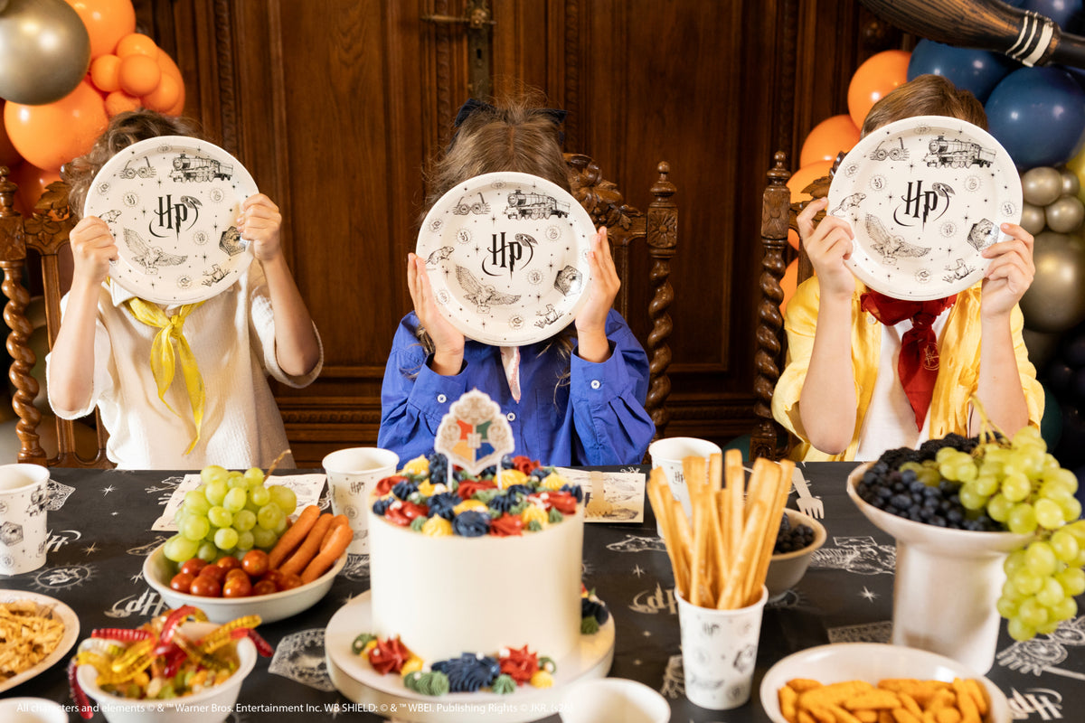 Harry Potter themed party supplies plates cups napkins