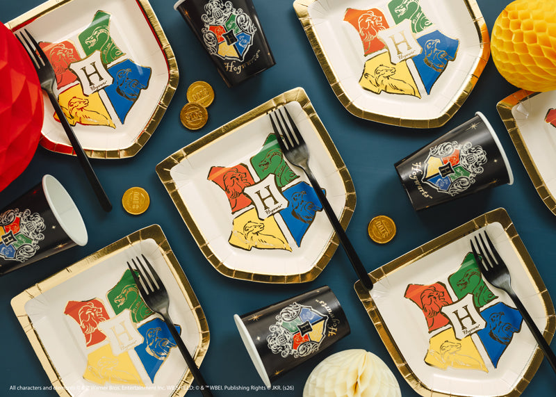 Harry Potter Hogwarts Crest Paper Plates (6 Pack)