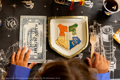 Harry Potter Hogwarts Crest Paper Plates (6 Pack)