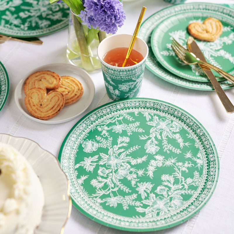 Emerald Toil Paper Plates High Quality Disposable Tableware Coterie UK