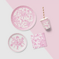 Pink-Toile-Quality-Paper-Tableware-Coterie-UK