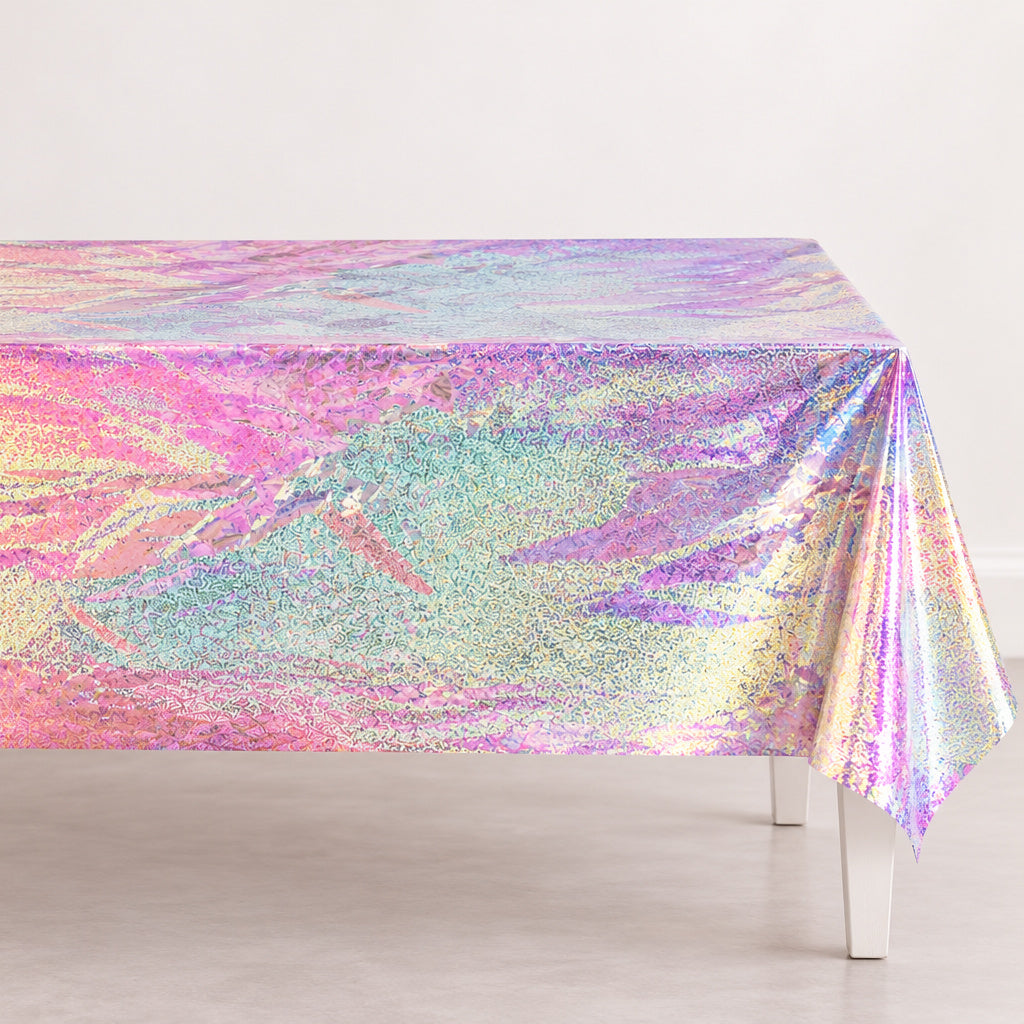 Holographic Tablecloth for Parties and Events