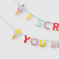Ice Cream Party Banner for Kids Party UK