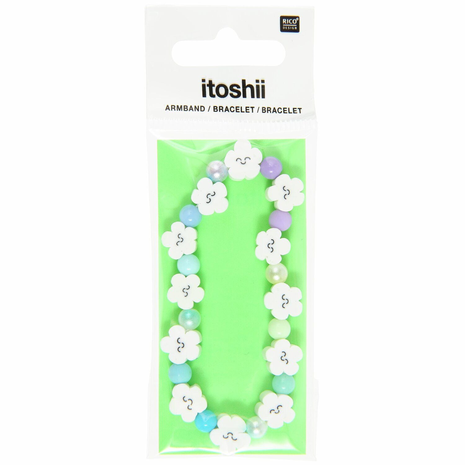 Chingu Clouds Bracelet 17.5 cm | Kawaii Bead Jewellery