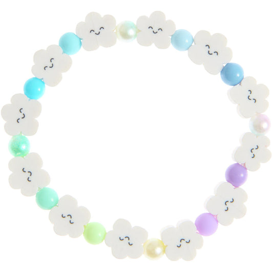 Chingu Clouds Bracelet 17.5 cm | Kawaii Bead Jewellery