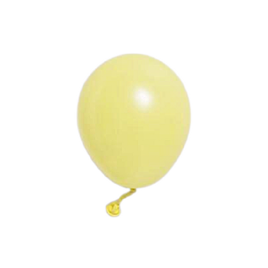 5" inch Balloons | Yellow Mini Balloons | UK Balloon Supplies Qualatex