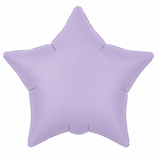 Lilac Star Foil Balloon UK