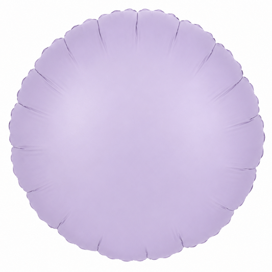 Lilac Round Foil Balloon