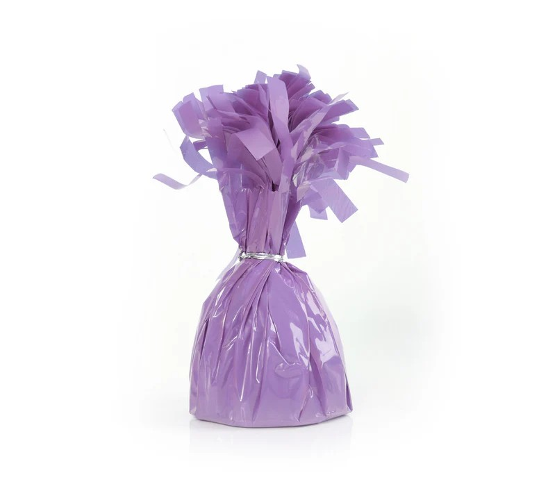 Lilac Frilly Balloon Weight