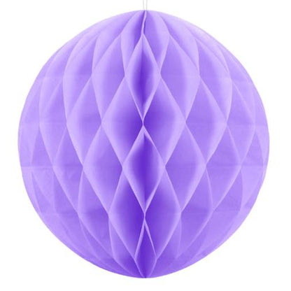 Lilac Paper Honeycomb Balls | Paper Honeycombs in all the colours