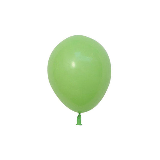 Lime Green Balloon | Qualatex Balloons UK | 5" packs of 5