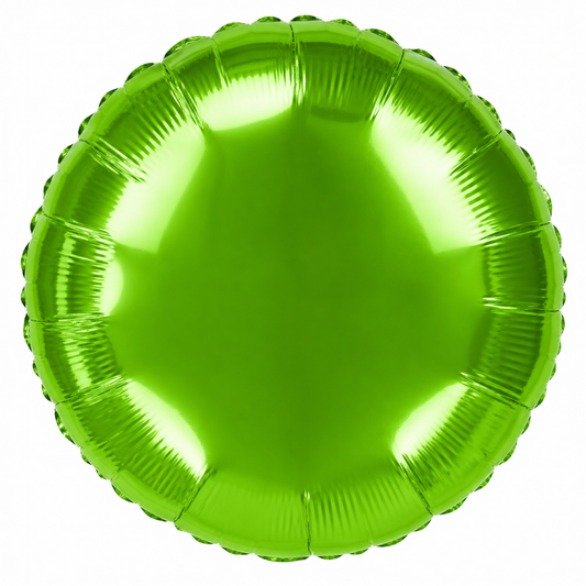Lime Green Foil Balloon UK