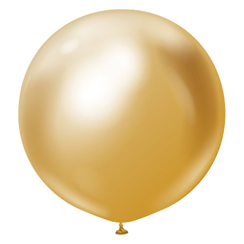Mirror Gold 24inch Balloons | Kalisan Balloons UK