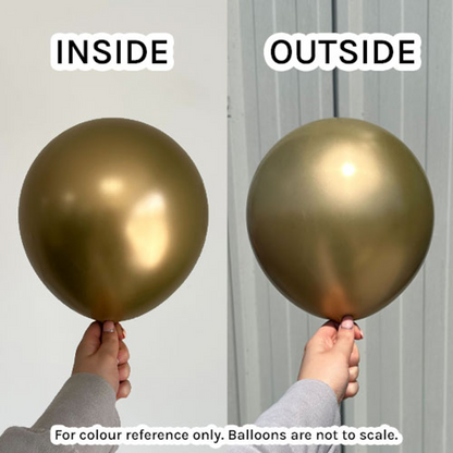 Mirror Gold Kalisan Balloons | Real Life Colour Image