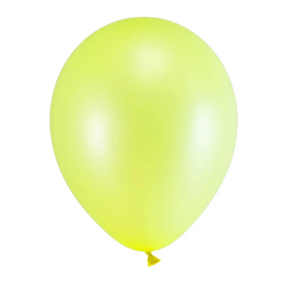 Neon Yellow Latex Balloon Sempertex