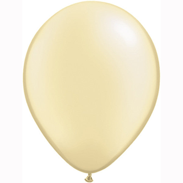 Neutral Cream Coloured Latex Balloon