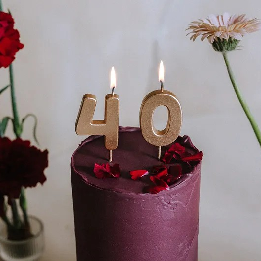 Number Candle Birthday Cake Candle