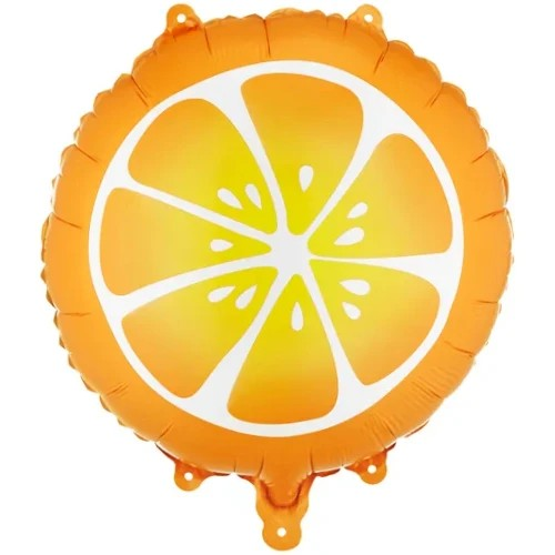  Orange Slice Fruit Foil Balloon