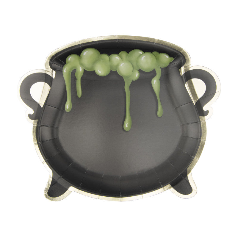 Cauldron Shaped Party Plates Magic Parties