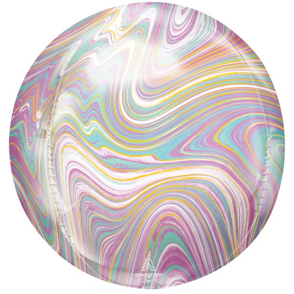 Pastel Marble Orbz Balloon