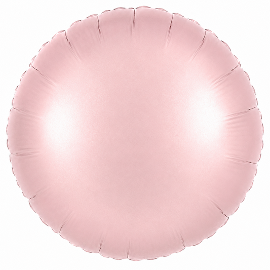 Pastel Pink Foil Balloon Satin Finish