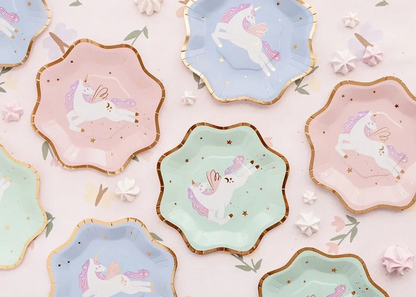 Beautiful Unicorn Party Plates | Unicorn Party Supplies