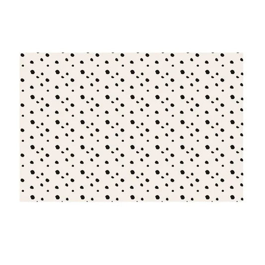 Dalmatian Spot Print Paper Tablecloth