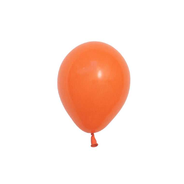 Pearl orange Tiny 5" Balloons by Qualatex Packs of 5