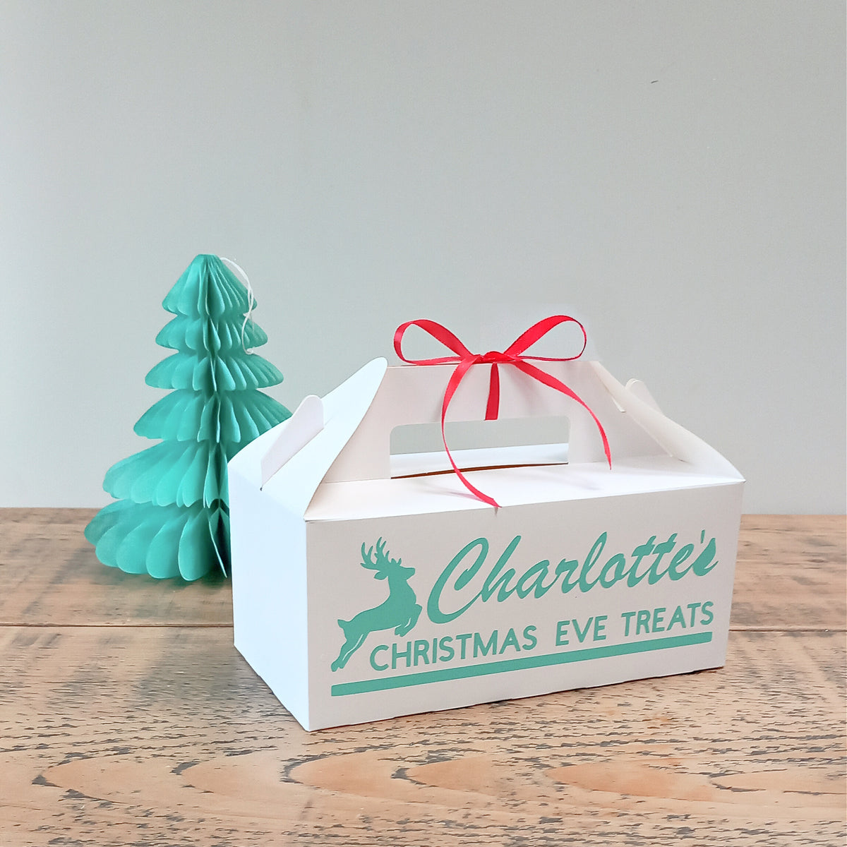 Personalised Christmas Eve Box | White Xmas Eve Box – Pretty Little ...