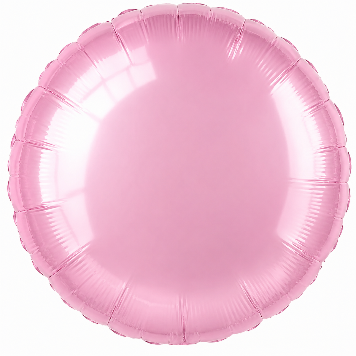 Pink Shiny round foil balloon