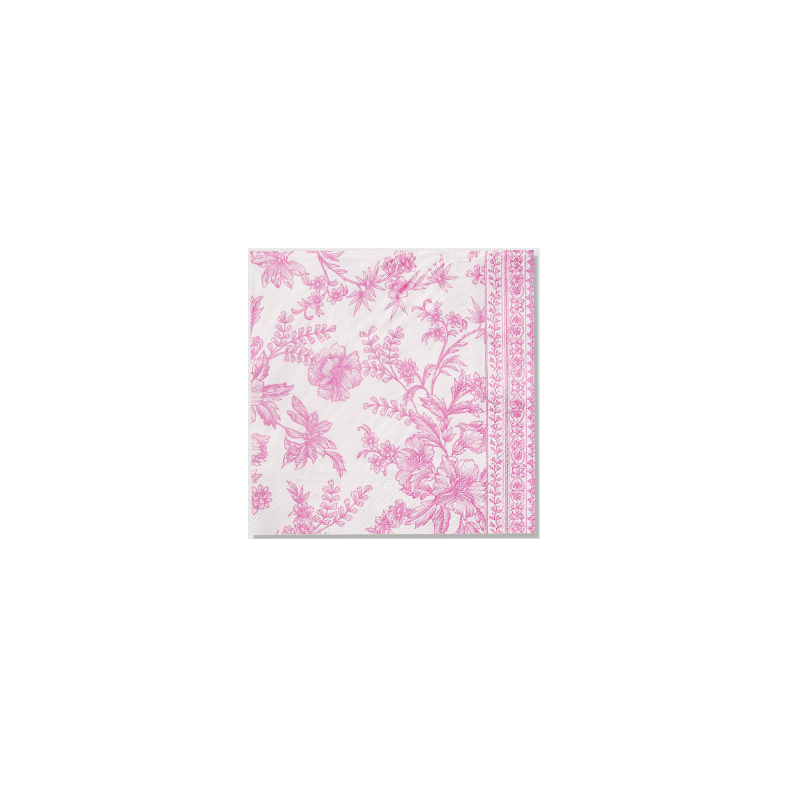 Pink Toil Paper Napkins Quality Serviettes for Special Occasions