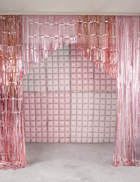 Pink Balloon Wall Event Backdrop UK