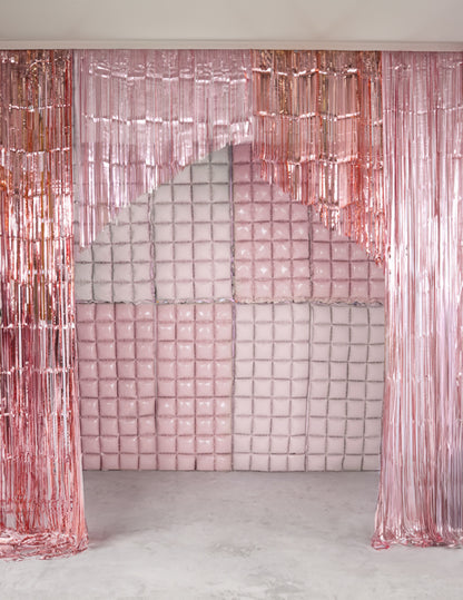 Pink Balloon Wall Event Backdrop UK