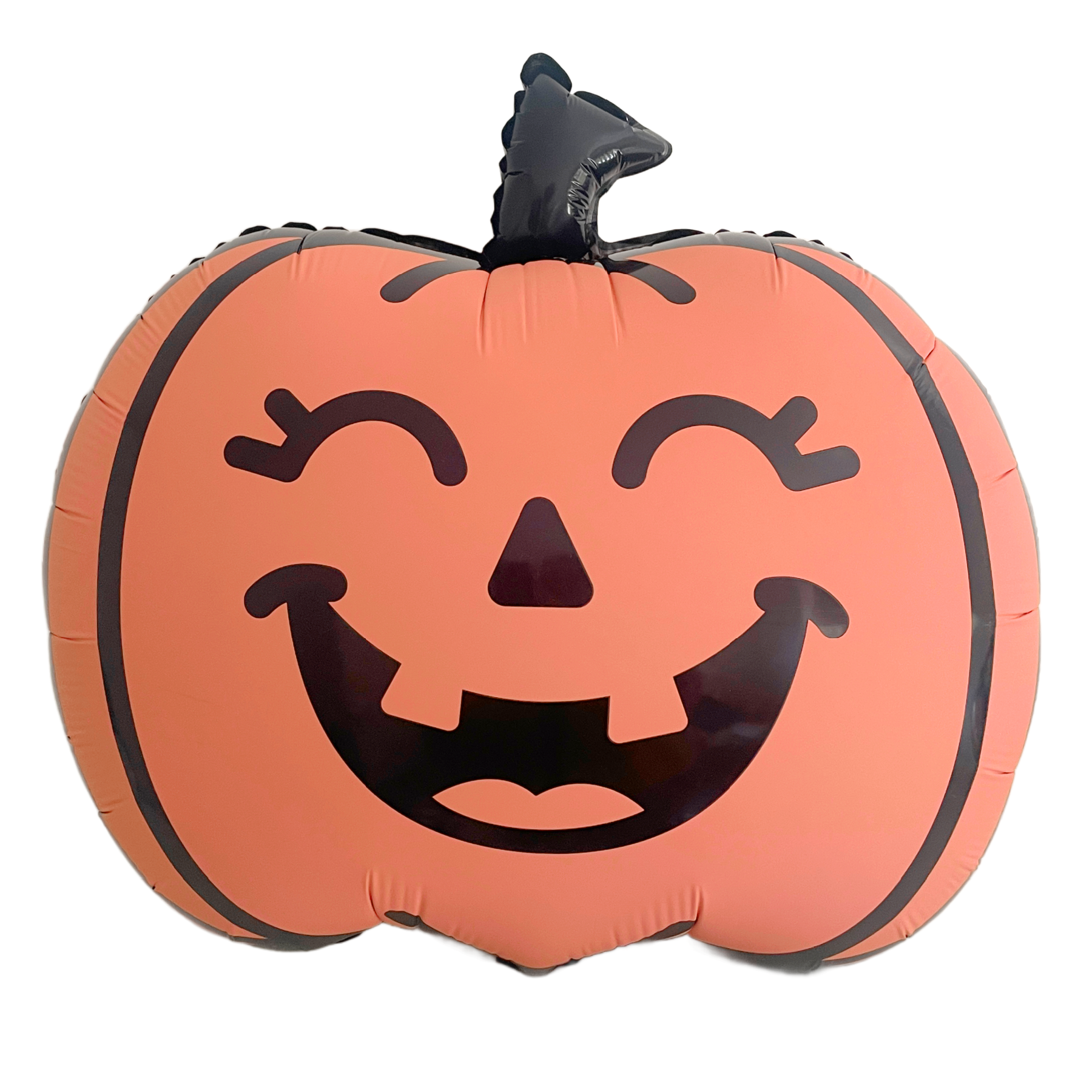 Double sided pink orange HAlloween Pumpkin Balloon