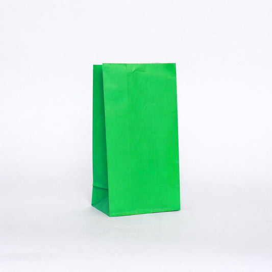 Plain Green Paper Party Bags UK