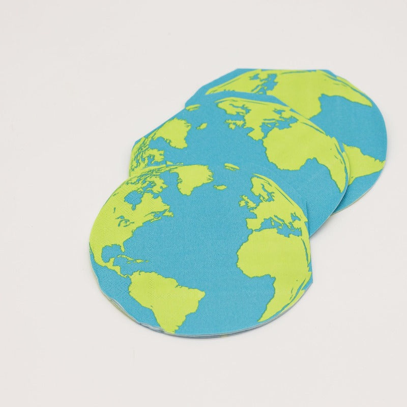 Planet Earth Paper Party Napkins UK