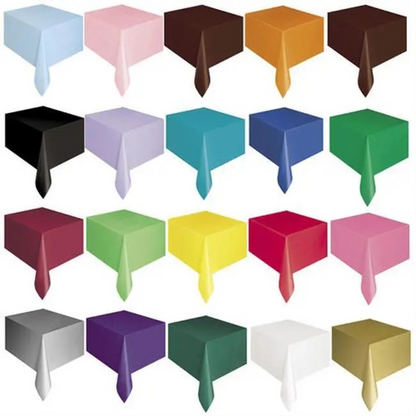 Plastic Tablecloths for Partys and crafts
