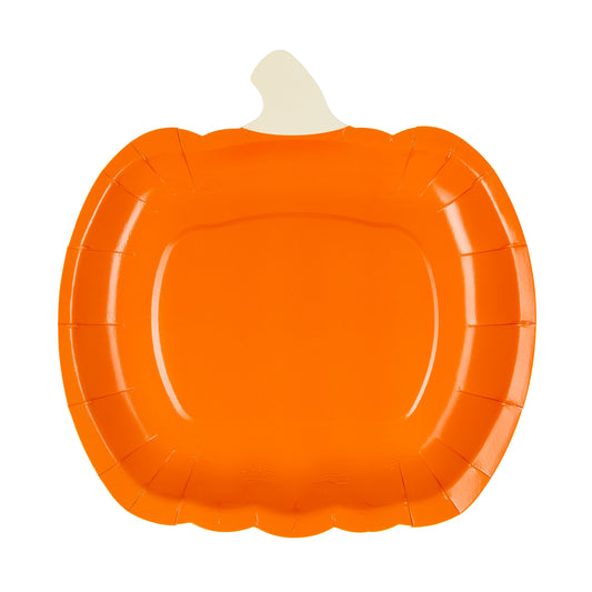 Pumpkin Paper Plates | Halloween Party Plates (Pack of 6)