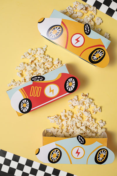 Racing Car Treat Boxes | Car Party Supplies UK