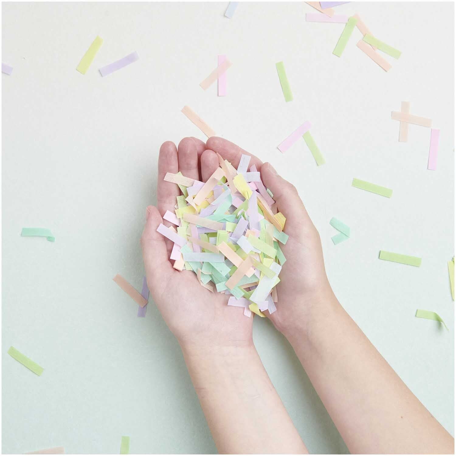 Neon Pastel Tissue Confetti UK