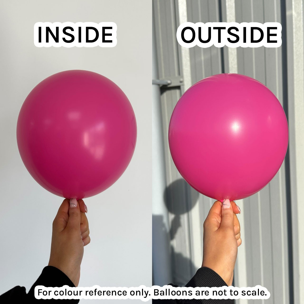 Raspberry Pink Real Life Image Balloon Sempertex