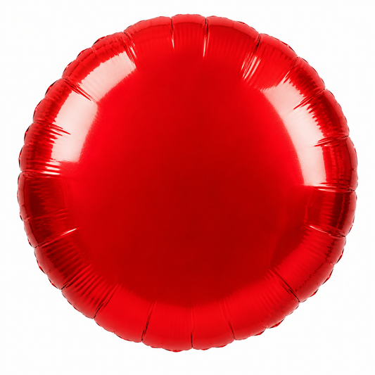 Shiny Red Foil Balloon