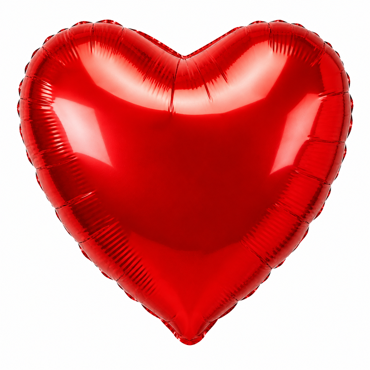 Red Heart Foil Ballon