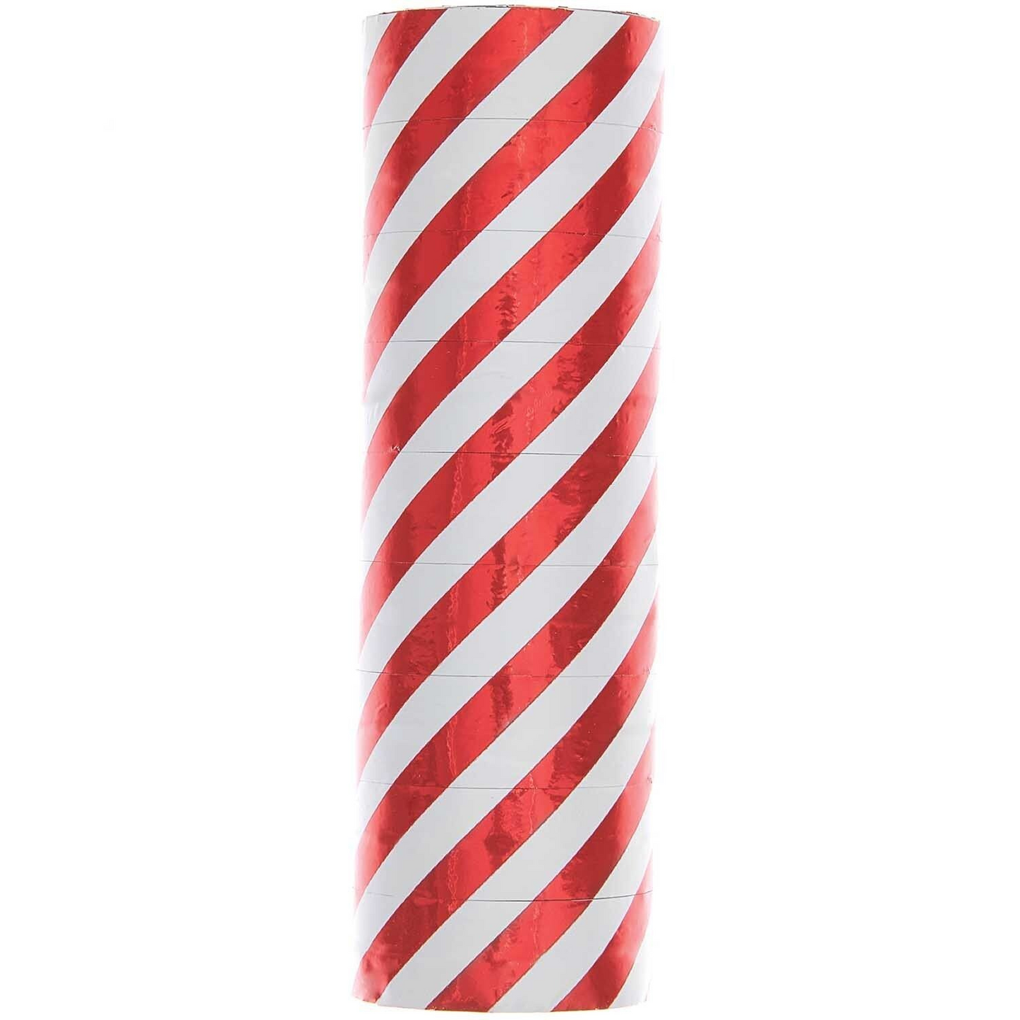 Throwing Streamers - Red White Stripes (Pack of 9)