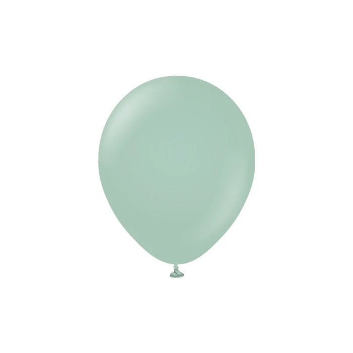 Retro Winter Green Balloons By Kalisan