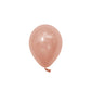 5" inch Balloons | Rose Gold Mini Balloons | UK Balloon Supplies Qualatex