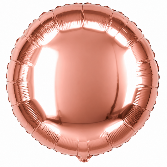 Shiny Rose Gold Foil Balloon UK