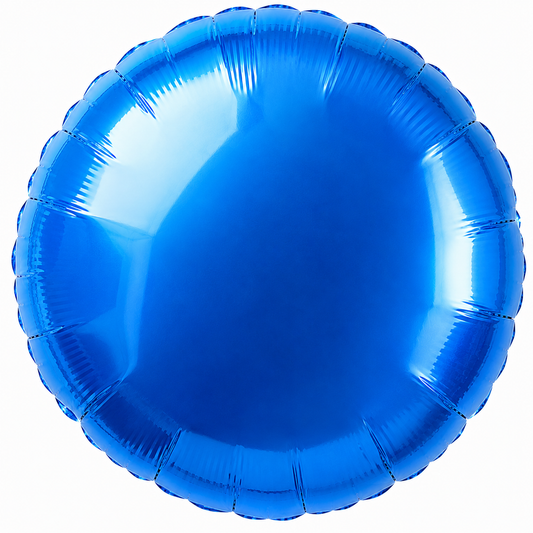 Round Foil Balloon - Sapphire 18"